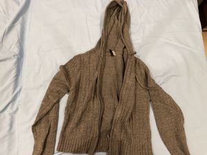 Cozy Cable Knit Hooded Cardigan