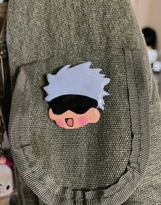 Cute Gojo Chibi Anime Bag Pin (Any 1)