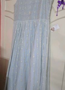 Elegant Blue Ethnic Gown from Soch !
