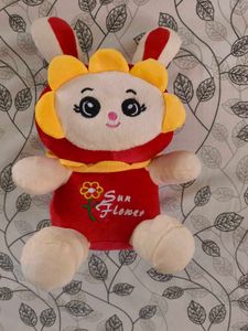 Cute "Sun Flower" Bunny Plush Toy