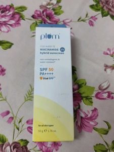 Plum Rice Water & Niacinamide Hybrid Sunscreen