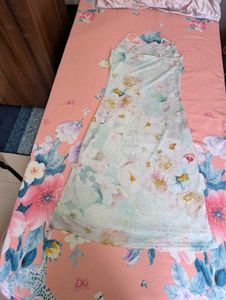Pastel Floral Bodycon Midi Dress 🌸