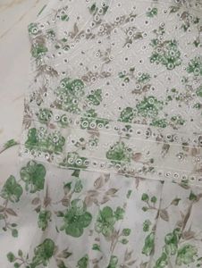 8-10 year Girls Floral Print Sharara Suit