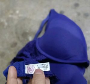 Vibrant Blue Lace 💙 Push-Up Bra