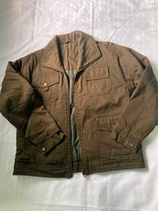 Men's Brown Utility Jacket