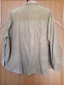 Corduroy Oversized Shirt Jacket