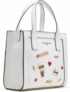 Karl Lagerfeld Paris White Handbag