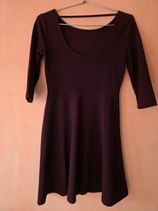 Women's Textured Purple Top