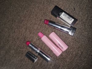 Branded Lipstick &amp; Lipbalm (pack of 3)