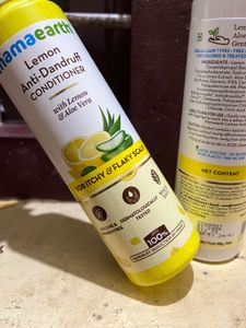 Mamaearth Lemon Anti-Dandruff Shampoo &amp; Conditione