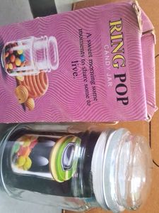 Glass Storage Jar with Lid
