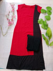 Kurti Legins Set