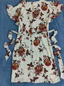 H&amp;M Floral Print Mini Dress