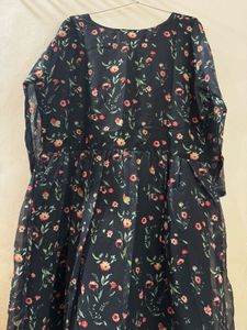 Chic Floral Print Dress