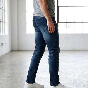 Men's Dark Wash Slim Fit Jeans