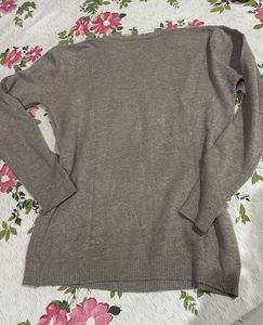 Beige Knit Sweater