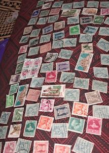 85+ vintage Republic of India stamps