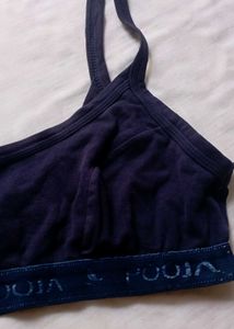 Navy Blue Comfort Bra