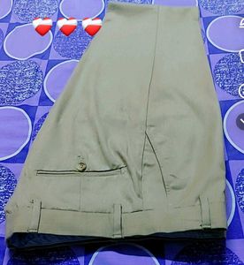 Beige Flared Pants Silim Fit