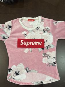 Supreme Floral Velvet top