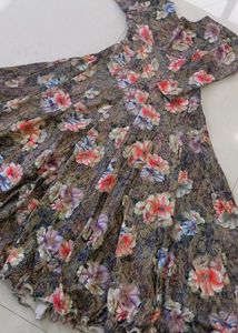 Glitter Colour Party Gown