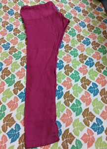 Comfortable Magenta pants