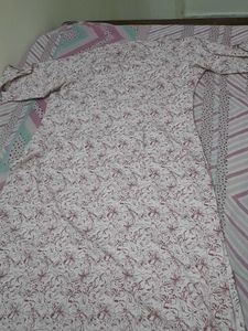 Floral Print Kurta 2xl