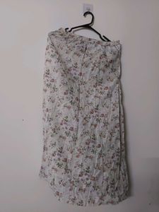 Floral Midi Skirt