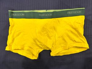 (UNUSED) Fruit of the Loom Yellow Trunks