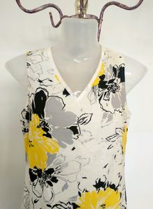Vintage Floral Midi Dress