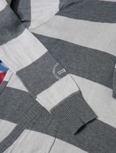 Striped Hoodie Sweatshirt