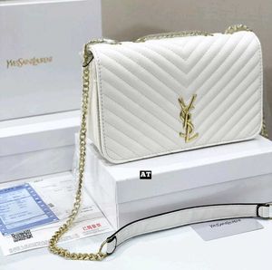 YSL JAMIE FLAP BAG QUILTED LEATHER* WD BOX