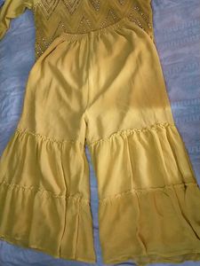 Embellished Yellow Kurta