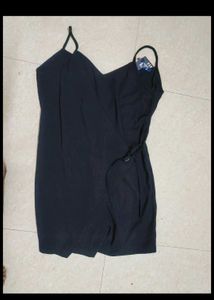 Black Wrap Romper