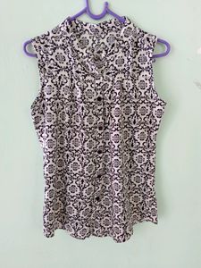 Printed Blank & White Shirt