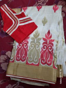 Fancy Tussar Silk Saree