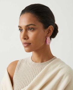 💟 Statement Pink Beaded Hoops: The Ultimate "It-G