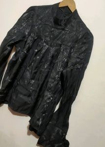 Charcoal Color Shining Top For Girl Or Woman 36-38