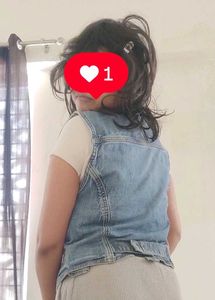 vintage denim vest