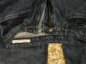 Wide Leg Denim Jeans