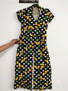 Polka Dot Cherry kurti top