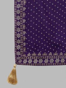 Elegant Purple Kurta Set with Dupatta