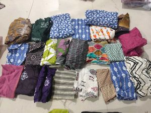 8 set Cut Pieces Cotton And Mix Combo