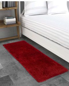 Plush Red Rug