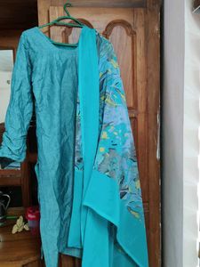 style blue salwar