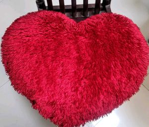 Shiny Red Heart Pillow - Gift it - BIG ONE
