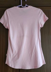 Puma Pink Graphic T-Shirt