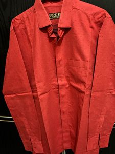 Red Dotted Long Sleeve Shirt