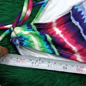 Vibrant Tie-🆕🎁Dye Bikini Bottom