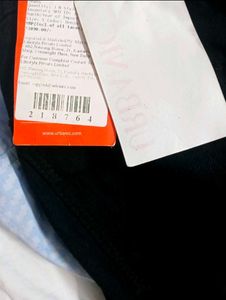 Black Thigh Cut Jeans